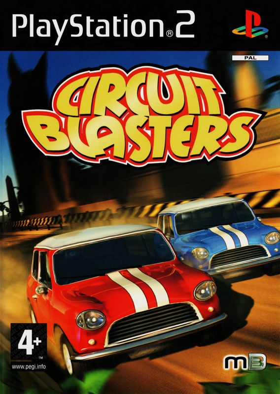 Circuit Blasters box art for Playstation 2